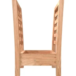 VIDAXL - Porte-revues 40x26,5x38,5 cm bois massif de noyer