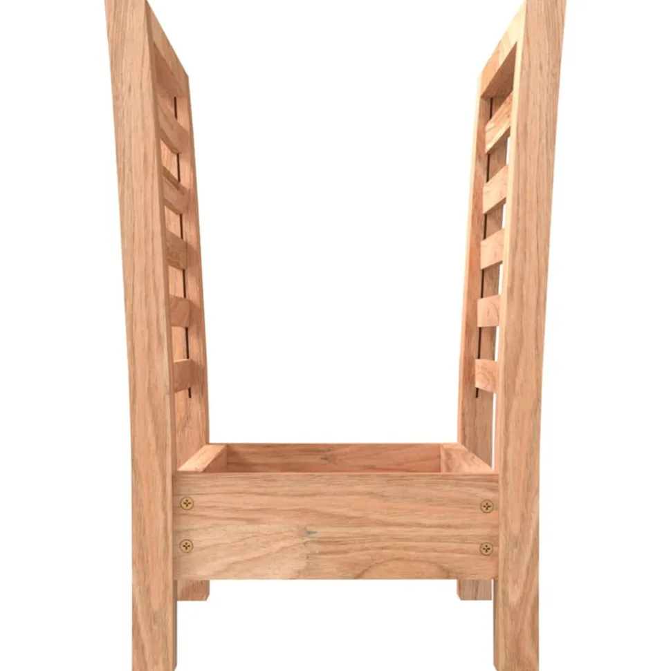 VIDAXL - Porte-revues 40x26,5x38,5 cm bois massif de noyer