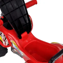 VIDAXL - Quad à chevaucher enfant rouge avec son et lumière