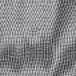 VIDAXL - Rideaux en voile avec œillets 2 pcs noir 140x175 cm