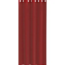 VIDAXL - Rideaux en voile avec œillets 2 pcs rouge bordeaux