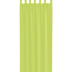 VIDAXL - Rideaux en voile avec passants 2 pcs vert pomme