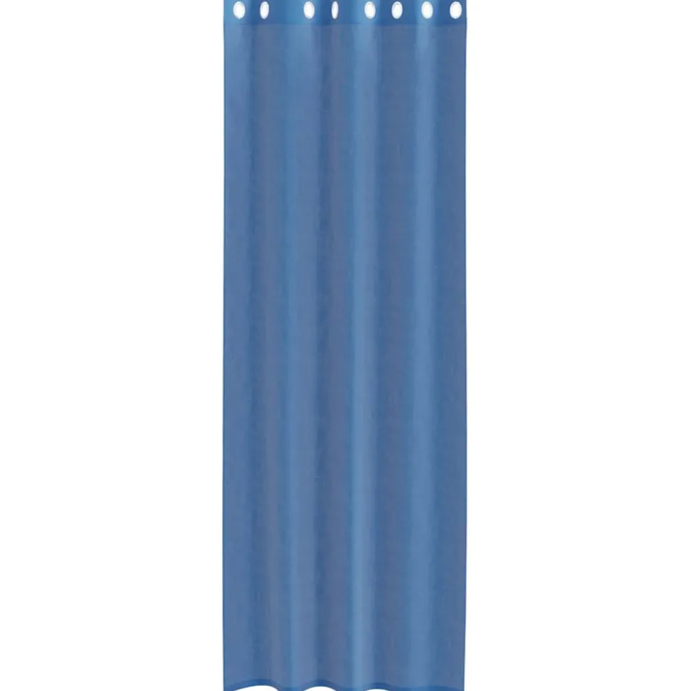 VIDAXL - Rideaux en voile avec œillets 2 pcs bleu royal