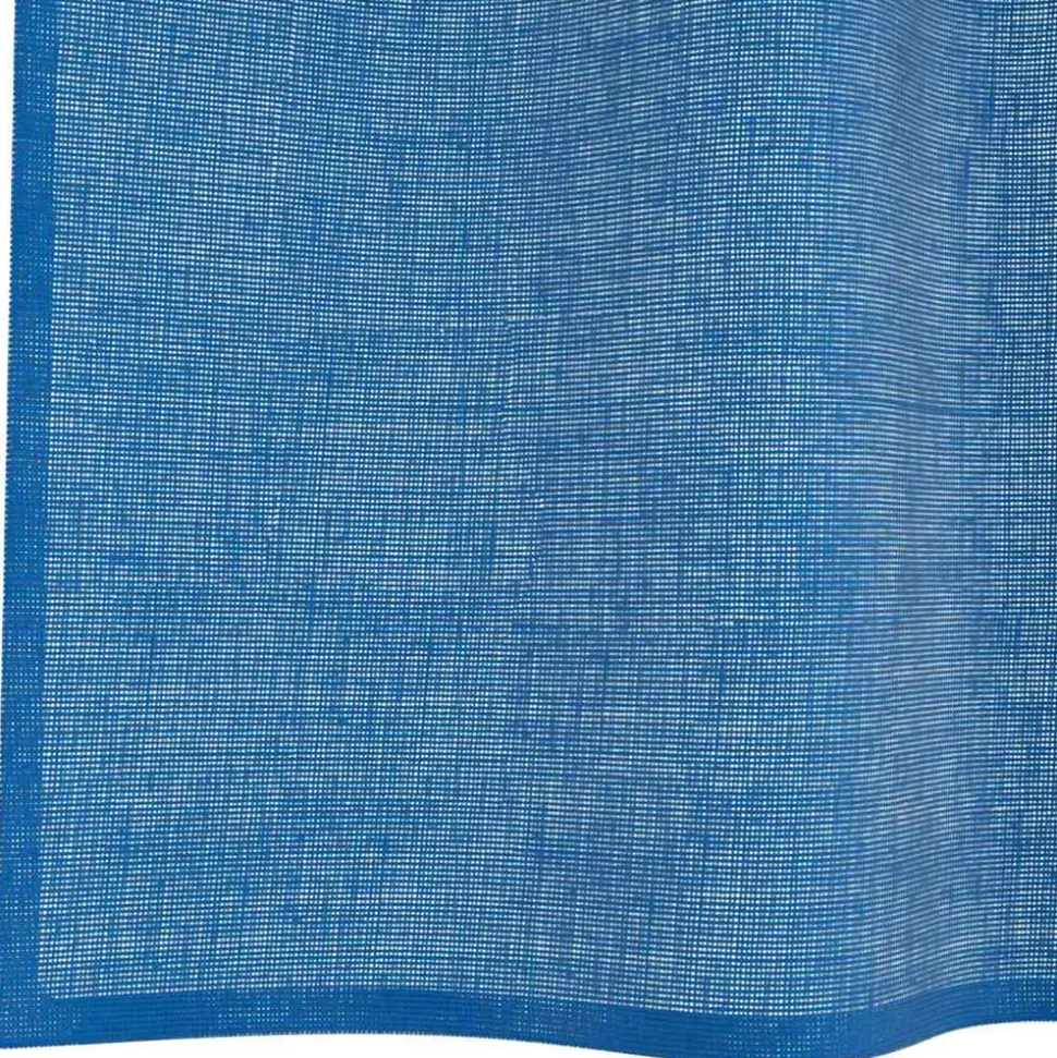 VIDAXL - Rideaux en voile avec œillets 2 pcs bleu royal