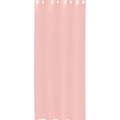 VIDAXL - Rideaux en voile avec œillets 2 pcs rose 140x245 cm