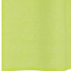 VIDAXL - Rideaux en voile avec passants 2 pcs vert pomme