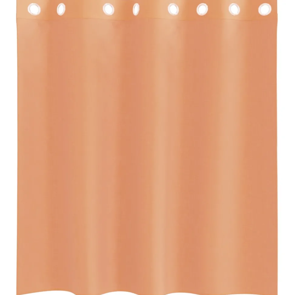 VIDAXL - Rideaux en voile avec œillets 2 pcs terre cuite