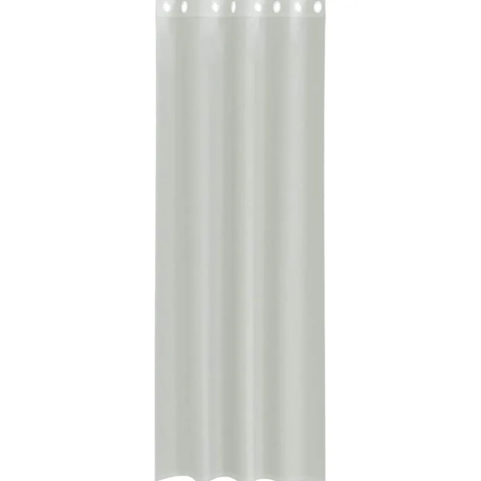 VIDAXL - Rideaux en voile avec œillets 2 pcs gris clair 140x260 cm