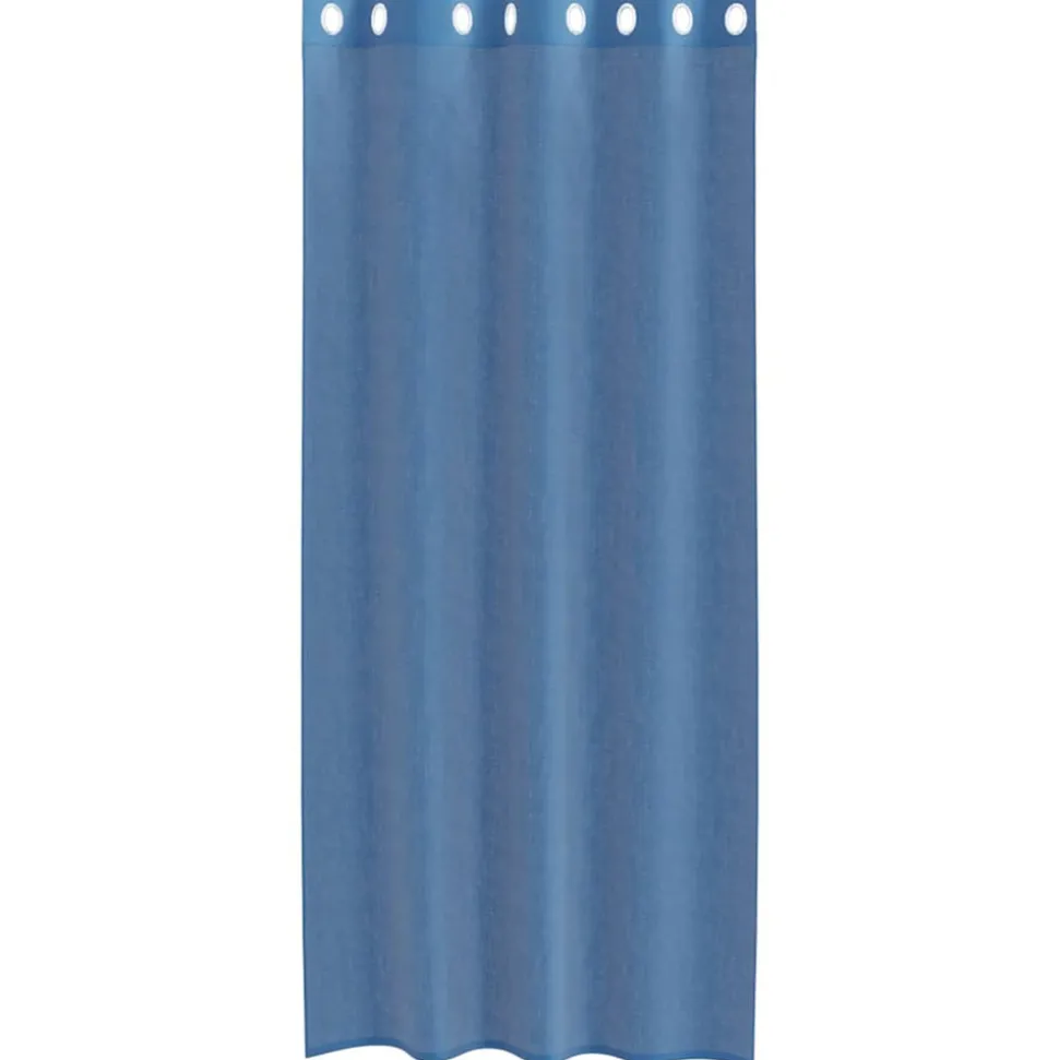 VIDAXL - Rideaux en voile avec œillets 2 pcs bleu royal
