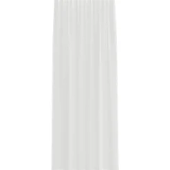 VIDAXL - Rideaux en voile avec passe-tringles 2 pcs blanc