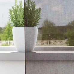 VIDAXL - Rideaux en voile avec œillets 2 pcs marron 140x300 cm