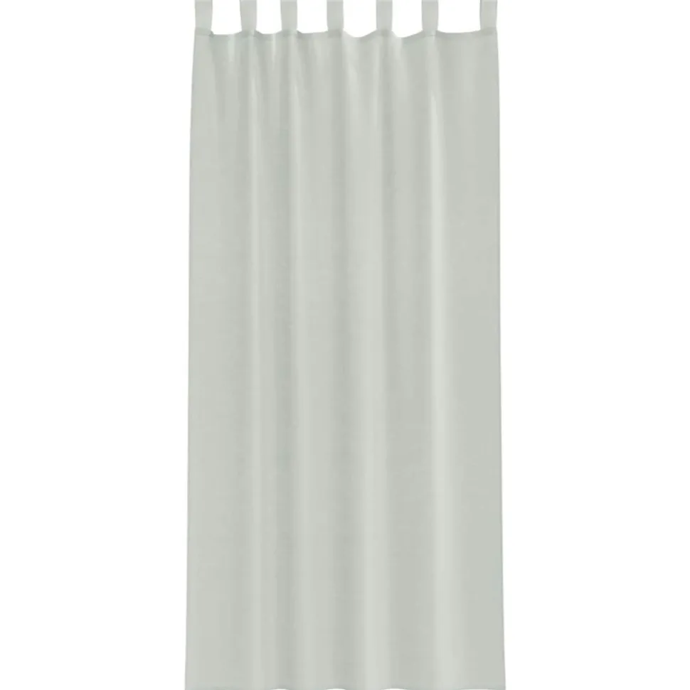 VIDAXL - Rideaux en voile avec boucles 2 pcs gris clair 140x225 cm