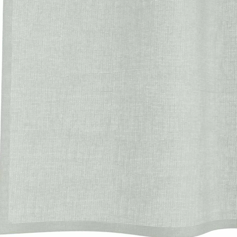 VIDAXL - Rideaux en voile avec boucles 2 pcs gris clair 140x225 cm