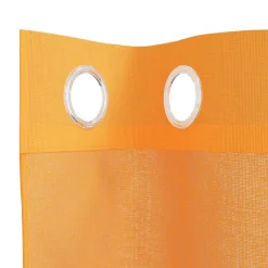 VIDAXL - Rideaux en voile avec œillets 2 pcs orange 140x260 cm