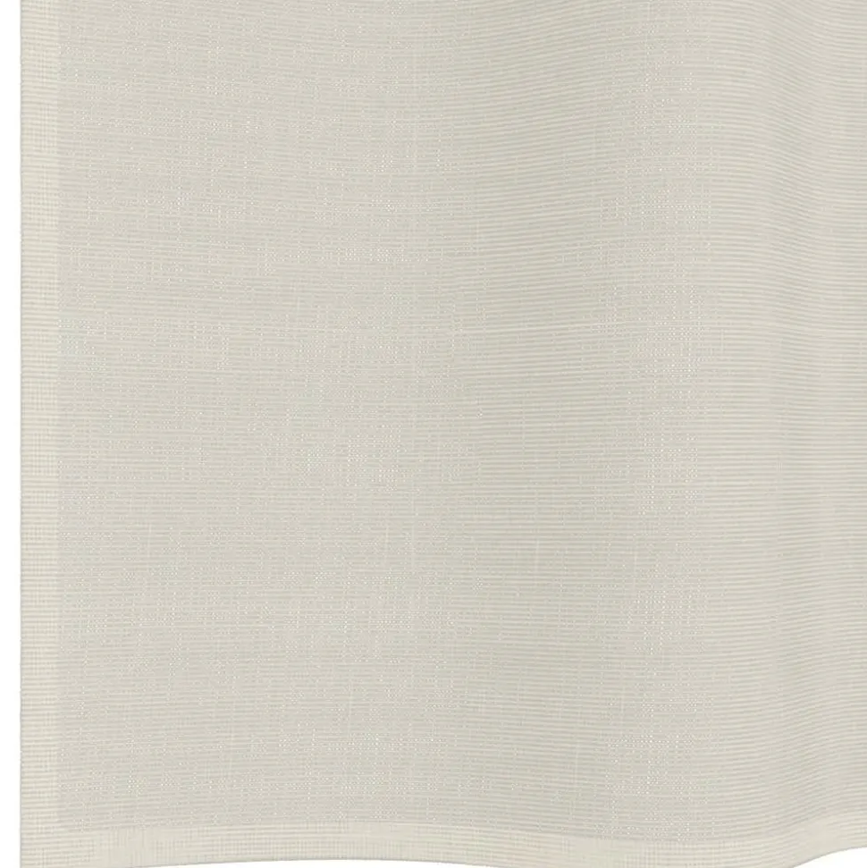 VIDAXL - Rideaux en voile avec œillets 2 pcs crème 140x225 cm