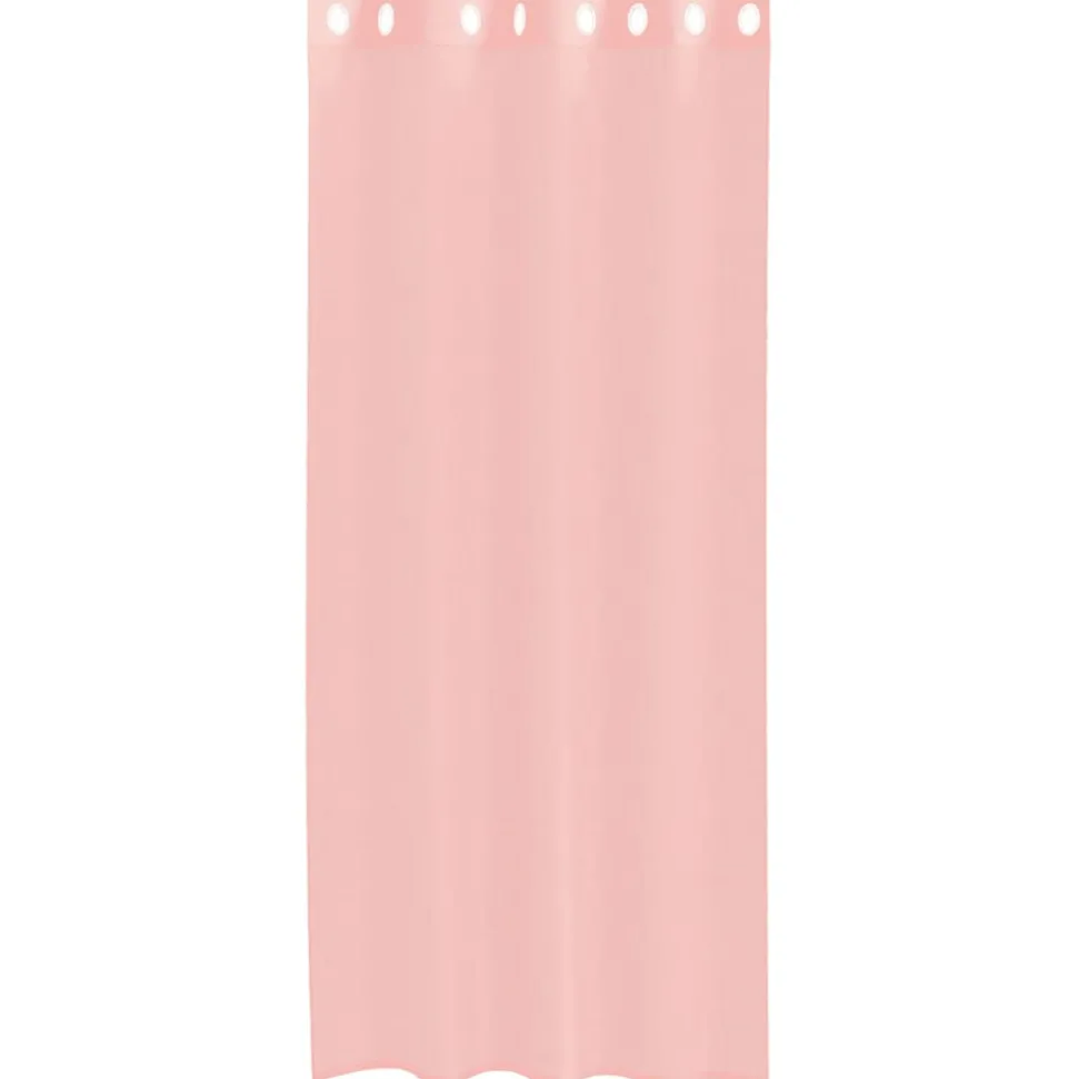 VIDAXL - Rideaux en voile avec œillets 2 pcs rose 140x225 cm