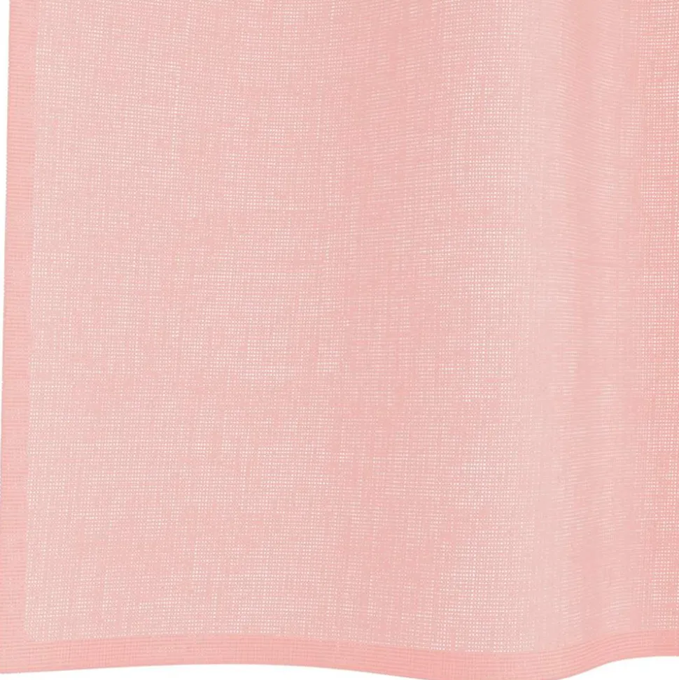 VIDAXL - Rideaux en voile avec œillets 2 pcs rose 140x225 cm