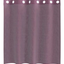 VIDAXL - Rideaux en voile avec œillets 2 pcs violet 140x140 cm