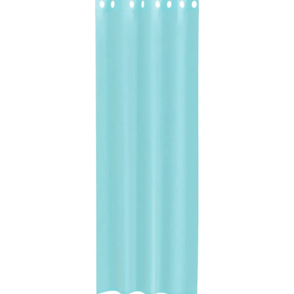 VIDAXL - Rideaux en voile avec œillets 2 pcs turquoise