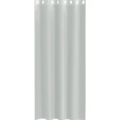 VIDAXL - Rideaux en voile avec œillets 2 pcs gris clair 140x225 cm