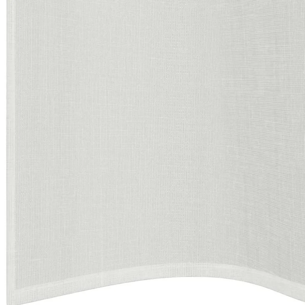 VIDAXL - Rideaux en voile avec œillets 2 pcs blanc
