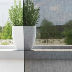 VIDAXL - Rideaux en voile avec passe-tringle 2 pcs noir