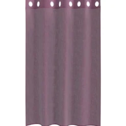 VIDAXL - Rideaux en voile avec œillets 2 pcs violet 140x175 cm