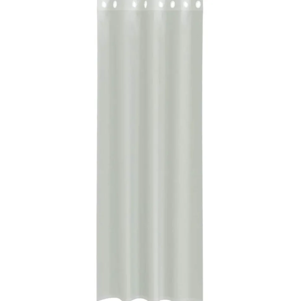 VIDAXL - Rideaux en voile avec œillets 2 pcs gris clair 140x300 cm