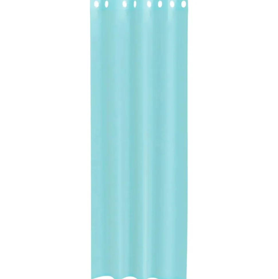 VIDAXL - Rideaux en voile avec œillets 2 pcs turquoise