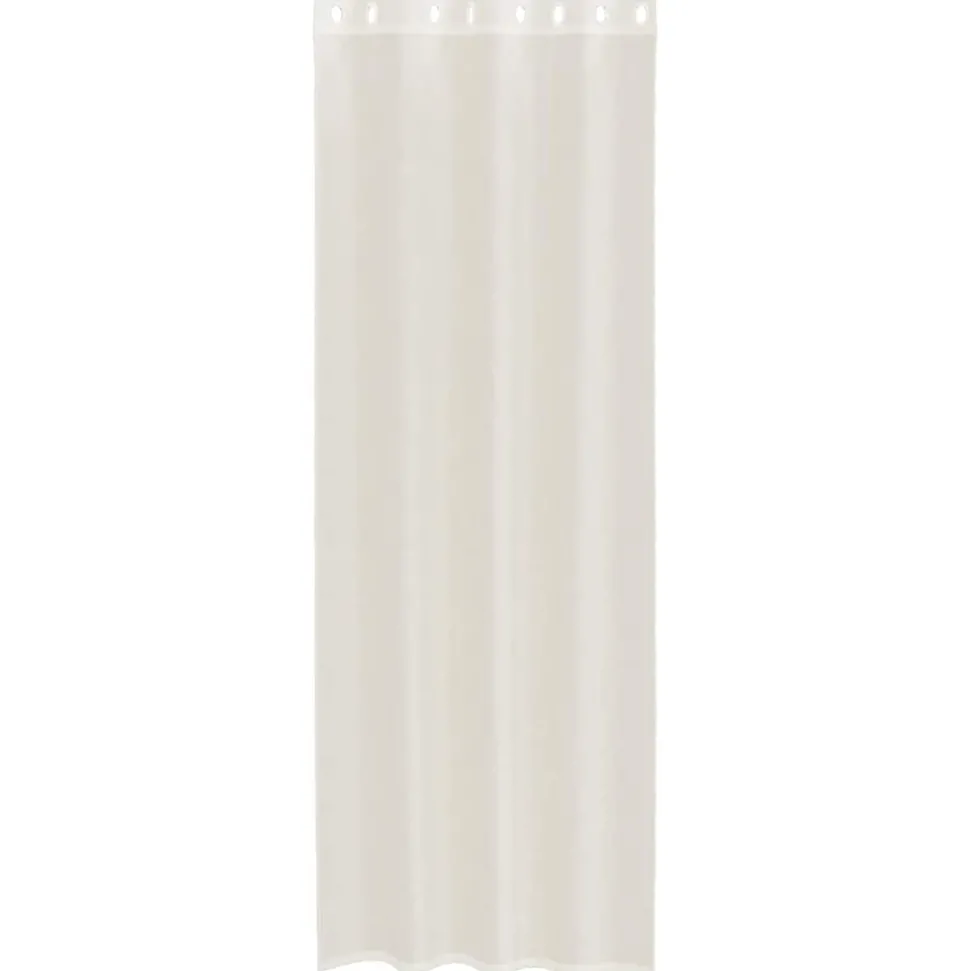 VIDAXL - Rideaux en voile avec œillets 2 pcs crème 140x300 cm