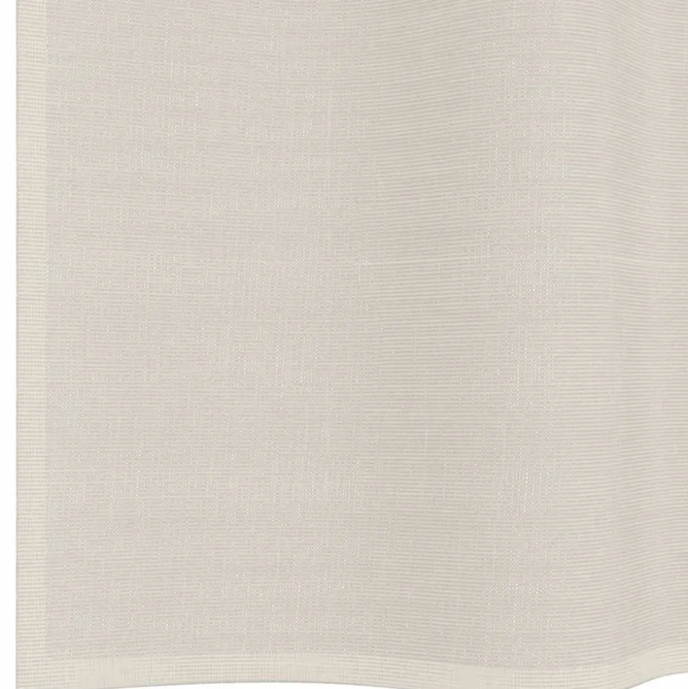 VIDAXL - Rideaux en voile avec œillets 2 pcs crème 140x300 cm