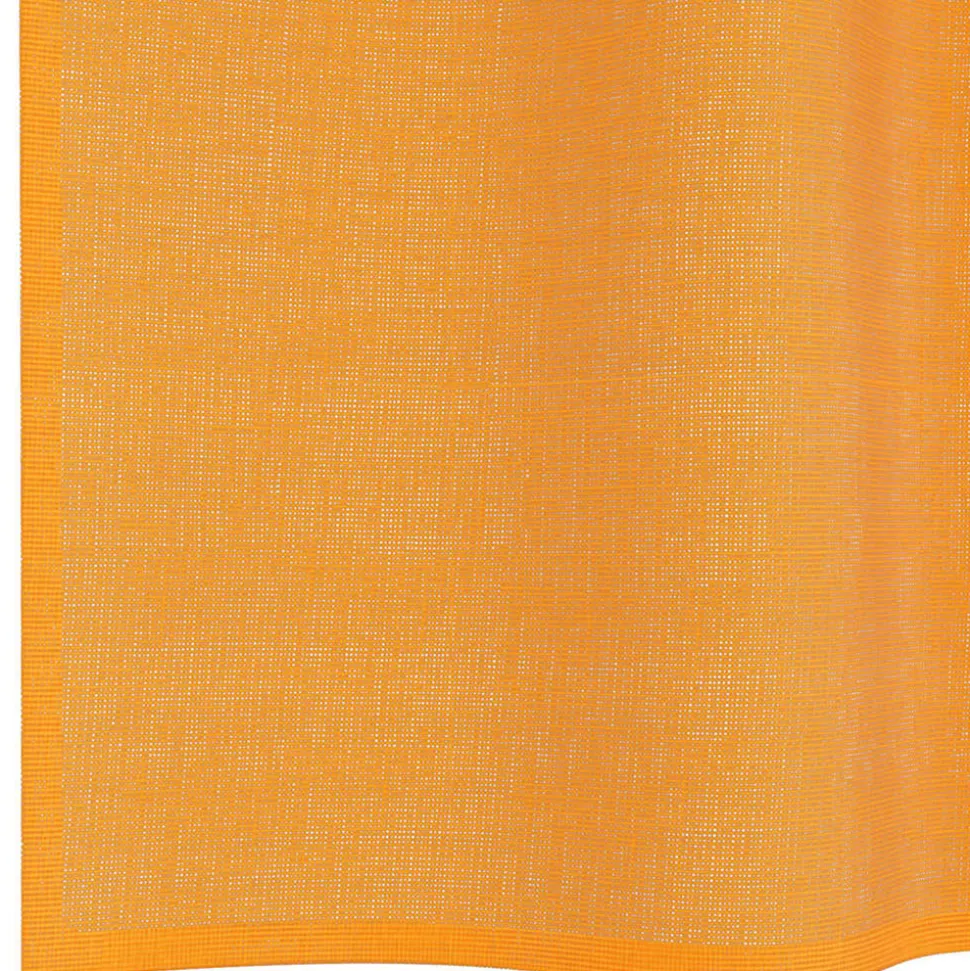 VIDAXL - Rideaux en voile avec œillets 2 pcs orange 140x140 cm