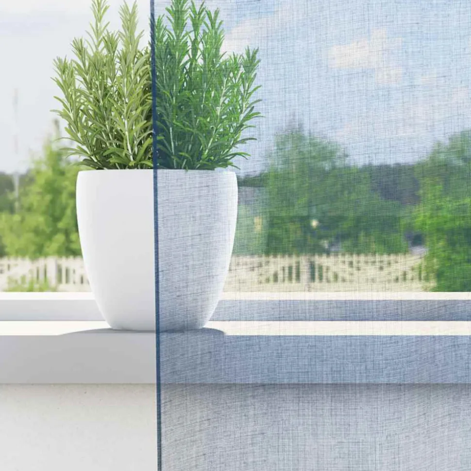 VIDAXL - Rideaux en voile avec œillets 2 pcs bleu royal