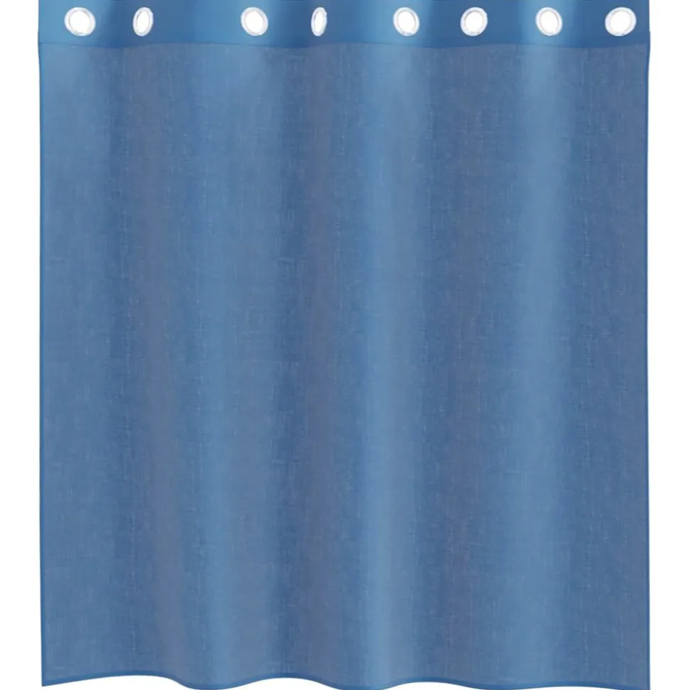 VIDAXL - Rideaux en voile avec œillets 2 pcs bleu royal