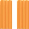 VIDAXL - Rideaux en voile avec œillets 2 pcs orange 140x225 cm