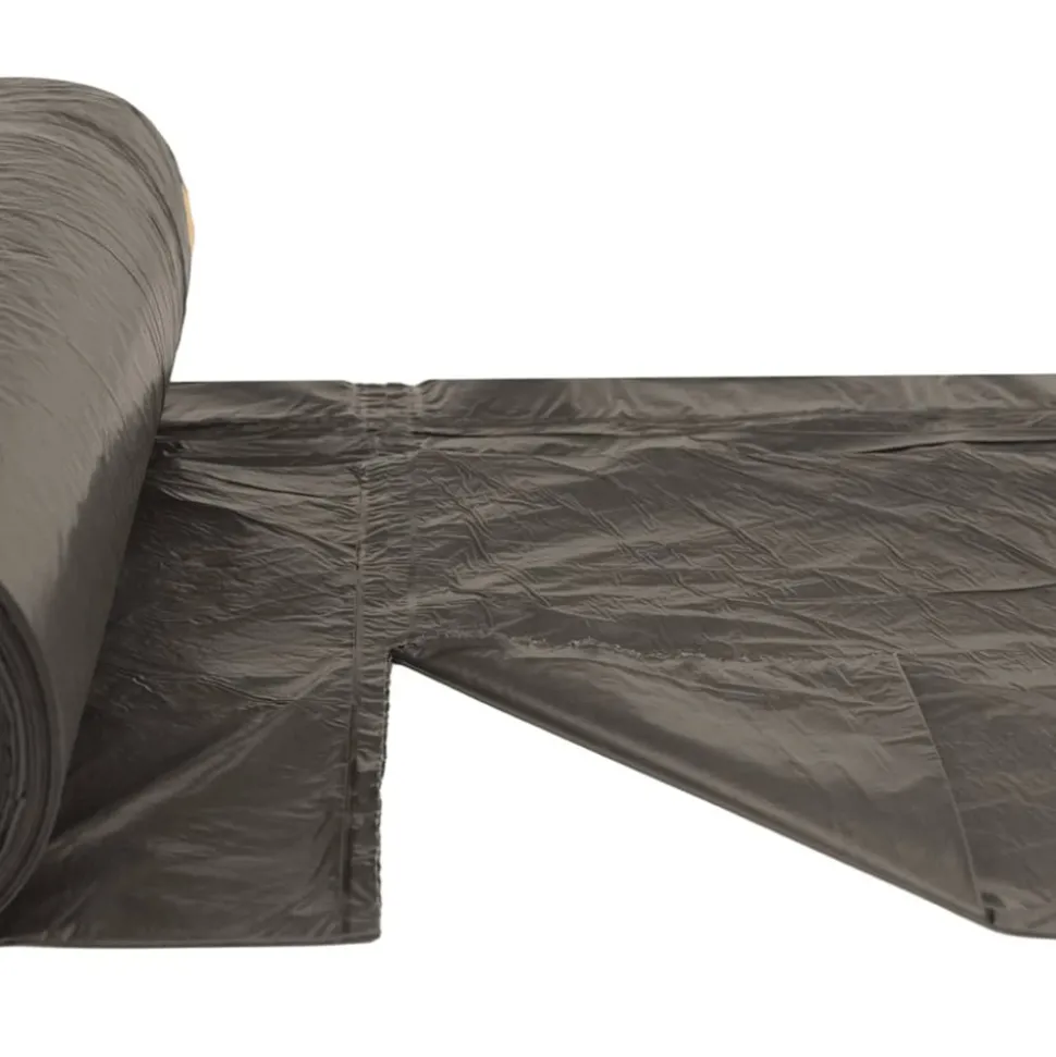 VIDAXL - Sacs poubelles avec cordons 150 pcs noir 240 l