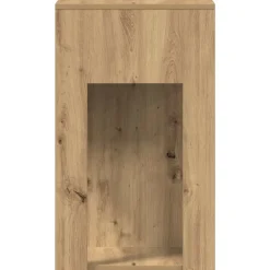 VIDAXL - Support de tour d'ordinateur tiroir chêne artisanal 30x44x74 cm