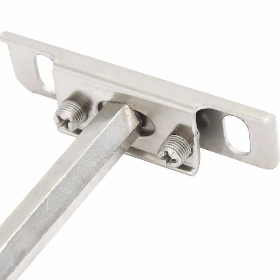 VIDAXL - Supports d'étagères flottantes 12pcs invisible acier au carbone