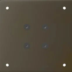 VIDAXL - Table à manger marron clair bois de chêne massif rectangulaire