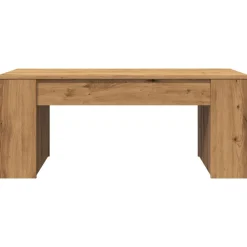 VIDAXL - Table basse chêne artisanal 102x55x42 cm bois d'ingénierie