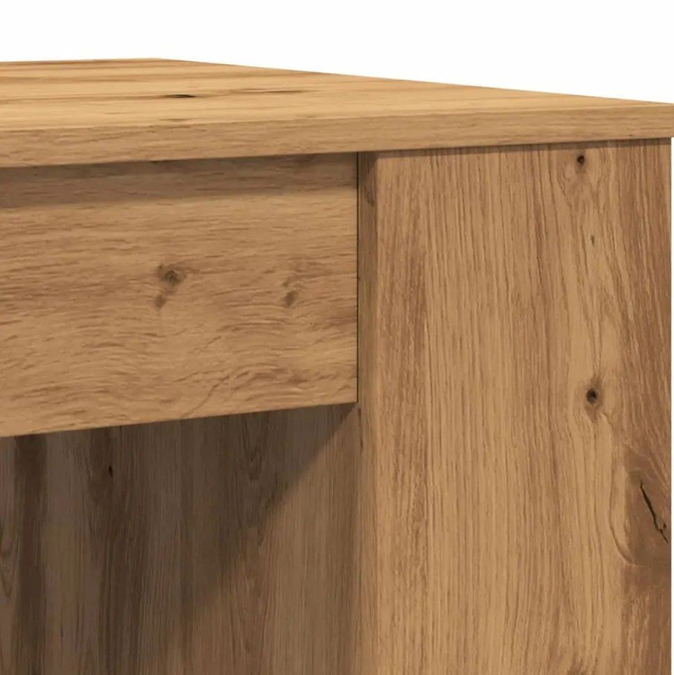 VIDAXL - Table basse chêne artisanal 102x55x42 cm bois d'ingénierie