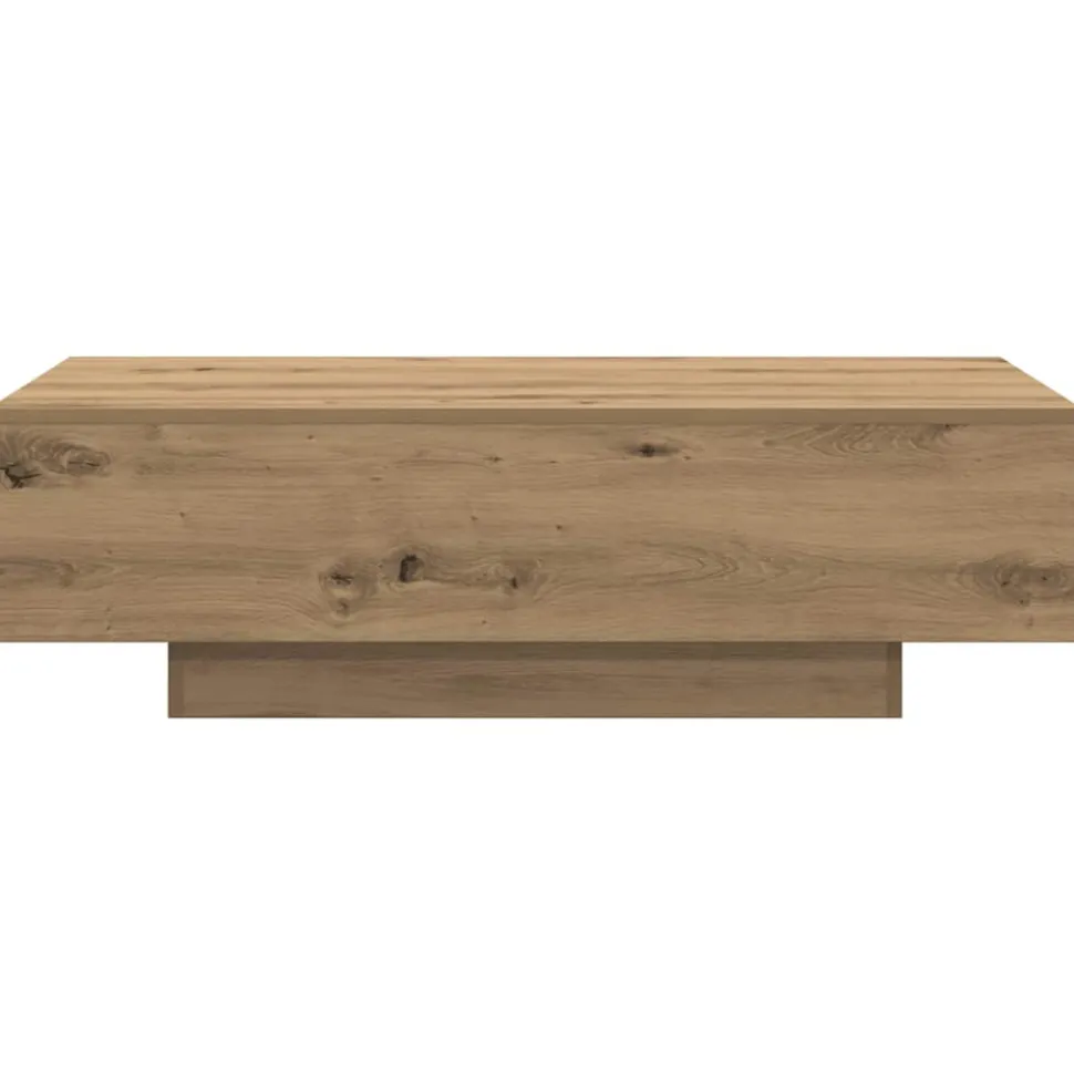 VIDAXL - Table basse chêne artisanal 100x49,5x31 cm bois d'ingénierie