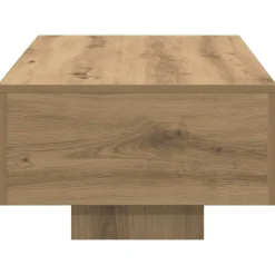 VIDAXL - Table basse chêne artisanal 100x49,5x31 cm bois d'ingénierie