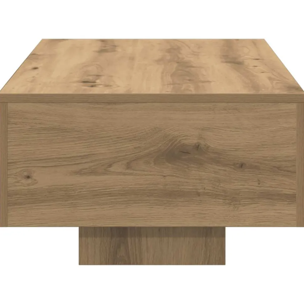 VIDAXL - Table basse chêne artisanal 100x49,5x31 cm bois d'ingénierie
