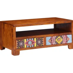 VIDAXL - Table basse 90x50x40 cm bois d'acacia massif