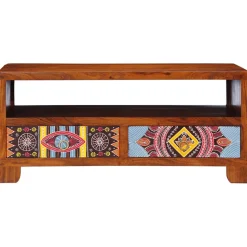 VIDAXL - Table basse 90x50x40 cm bois d'acacia massif