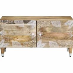 VIDAXL - Table basse 80x50x40 cm bois de manguier massif