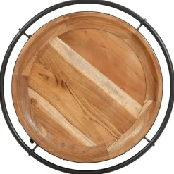 VIDAXL - Table d'appoint ø55x83 cm bois massif d'acacia