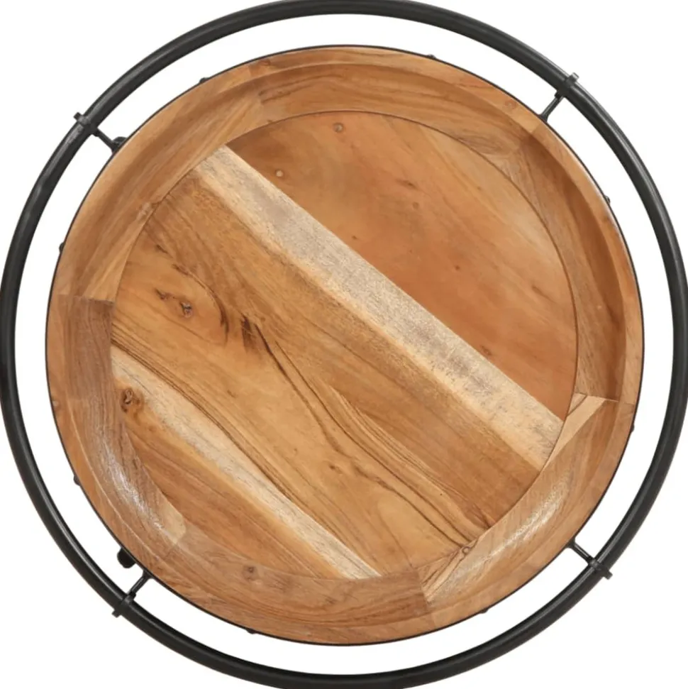 VIDAXL - Table d'appoint ø55x83 cm bois massif d'acacia