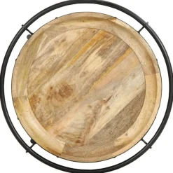 VIDAXL - Table d'appoint ø55x83 cm bois de manguier massif